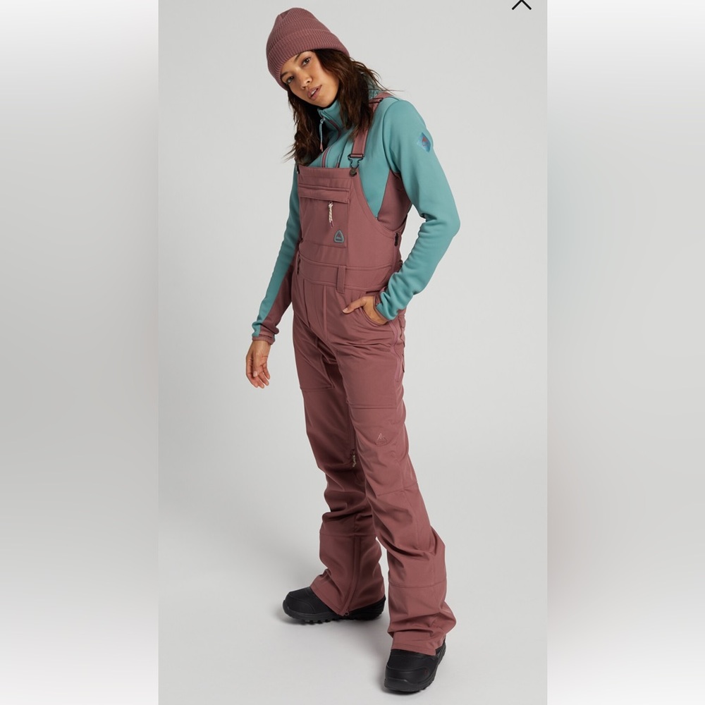 Burton Women's Pink Snow Bib